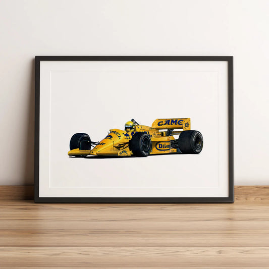 CARTE SPORT AYRTON Senna 1987 A Question Of Sport F1 Formule 1 MGC 7 CARTE SPORT AYRTON Senna 1987 A Question Of Sport F1 Formule 1 MGC 7